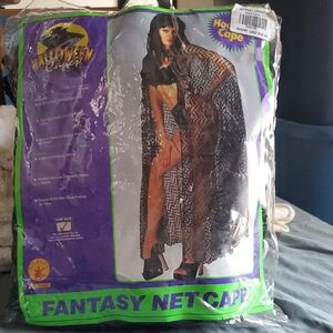 Rubie's Black Fantasy Net Cape. A3.